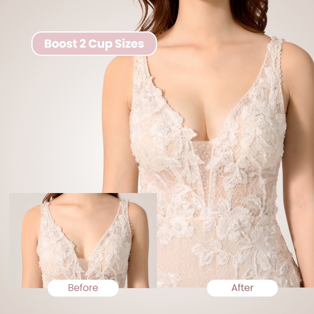 Double-Sided Adhesive Nude Bra (Size C)