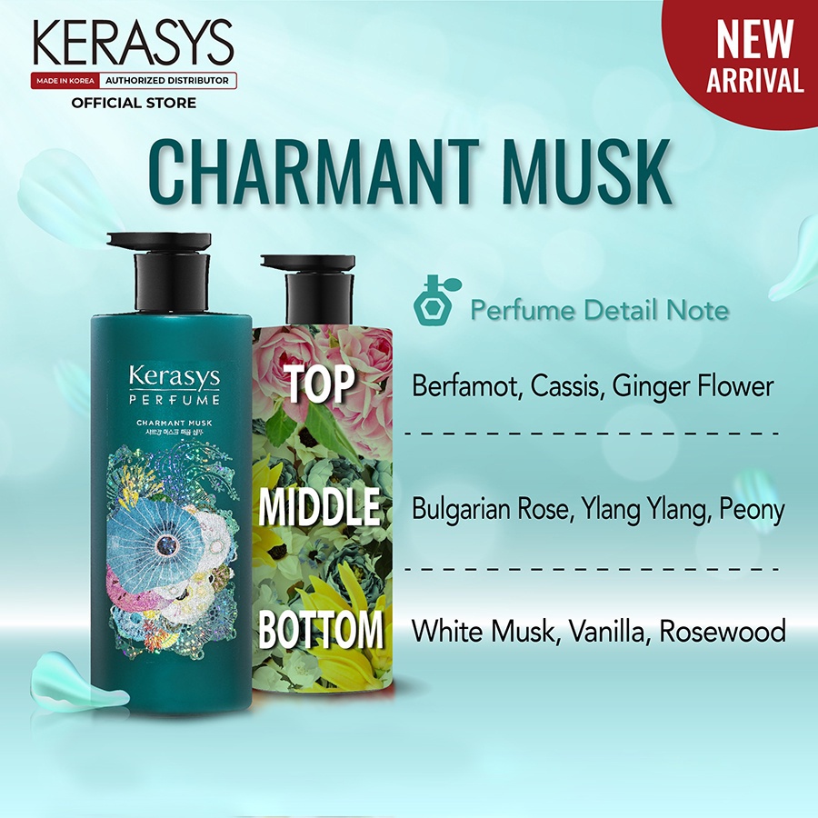 Kerasys Perfume Shampoo - Charmant Musk 600ml