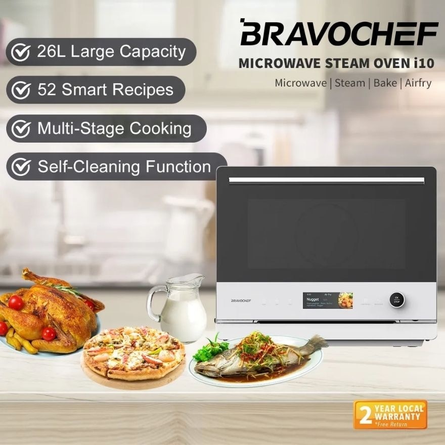 Morse Bravochef Microwave Steam Oven i10 (26L)