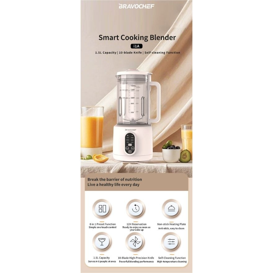 Morse Bravochef Smart Cooking Blender i1a