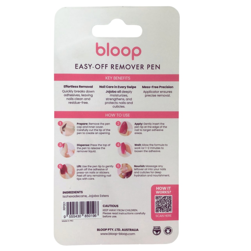 Easy-Off Remover Pen: Remove Press-on Nail