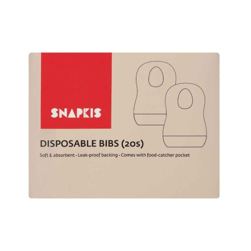 Snapkis Disposable Bibs 20s Bear image