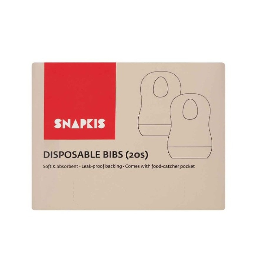 Snapkis Disposable Bibs 20s Panda image