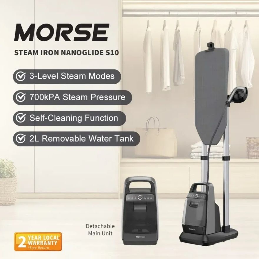 Morse Steam Iron Nanoglide S10