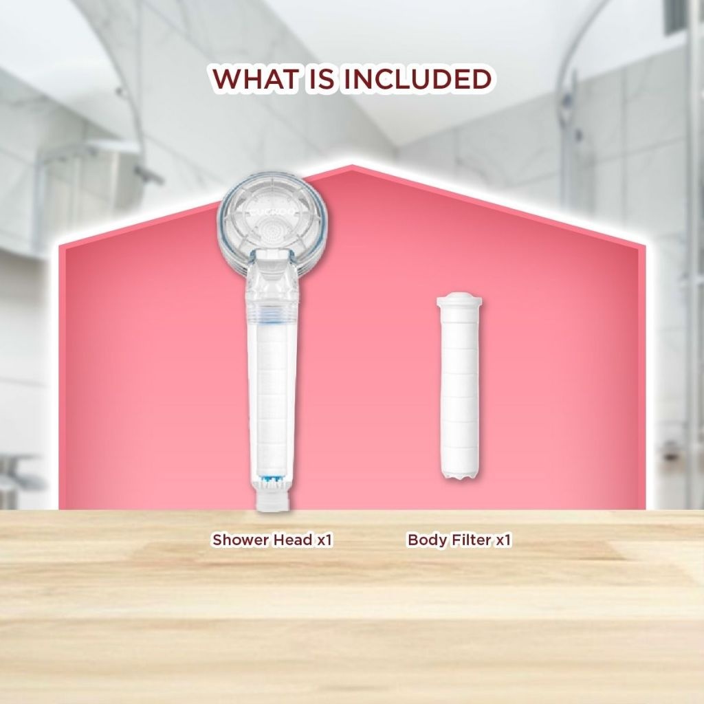 CUCKOO AquaLite Filtered Shower Head