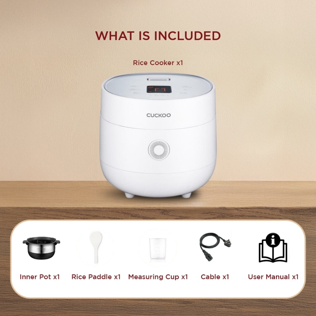 CUCKOO 8-Function Multi-Cooker (6 Cup/1.08L)-CR-0675F
