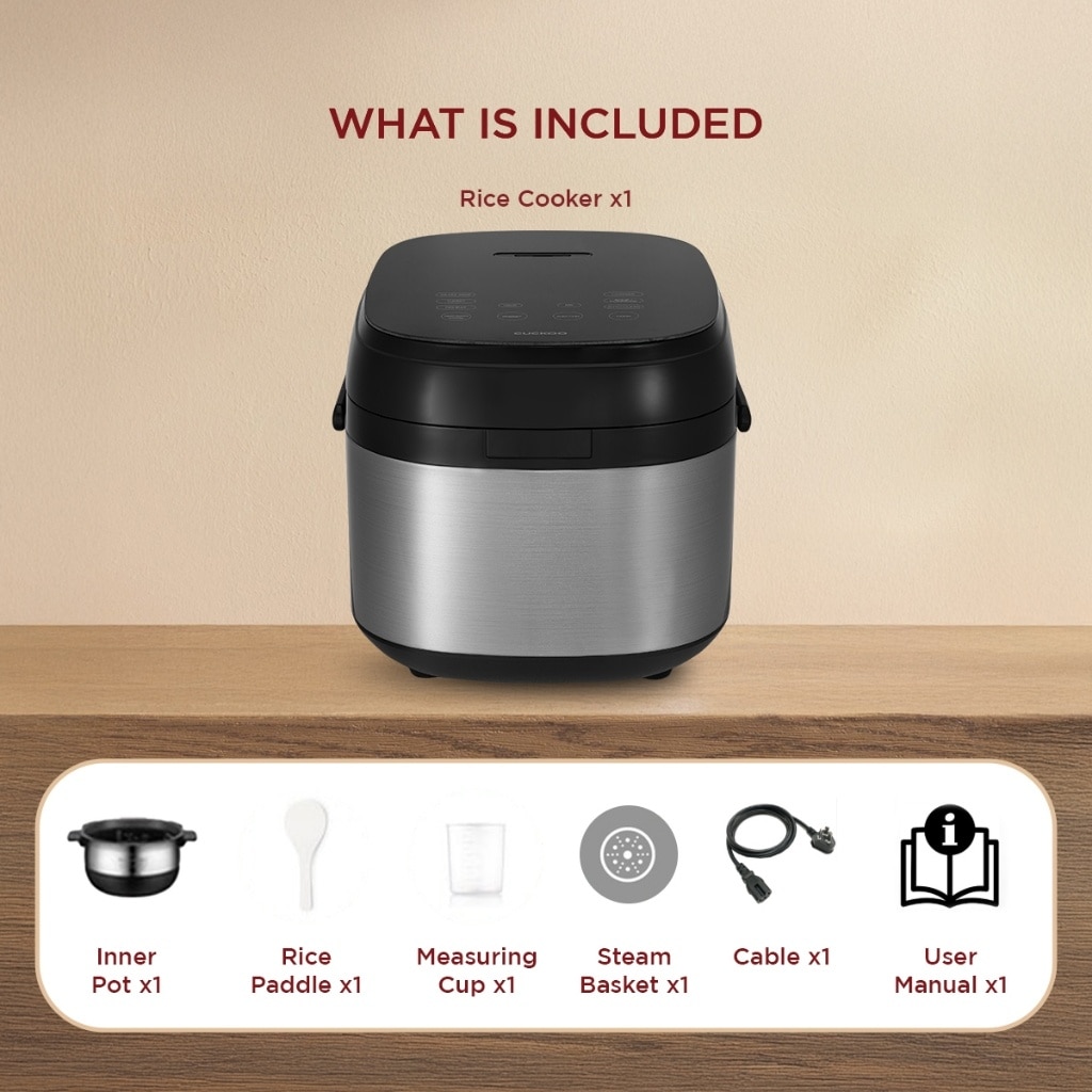 CUCKOO 4-Function Multi-Cooker (10 Cups/1.8L)-CR-1050F