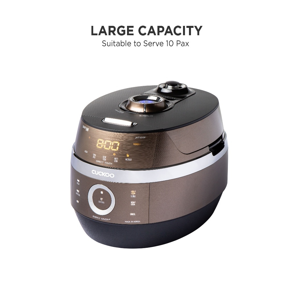 CUCKOO Twin Pressure Multi-Cooker (1.8L)-CRP-JHT10