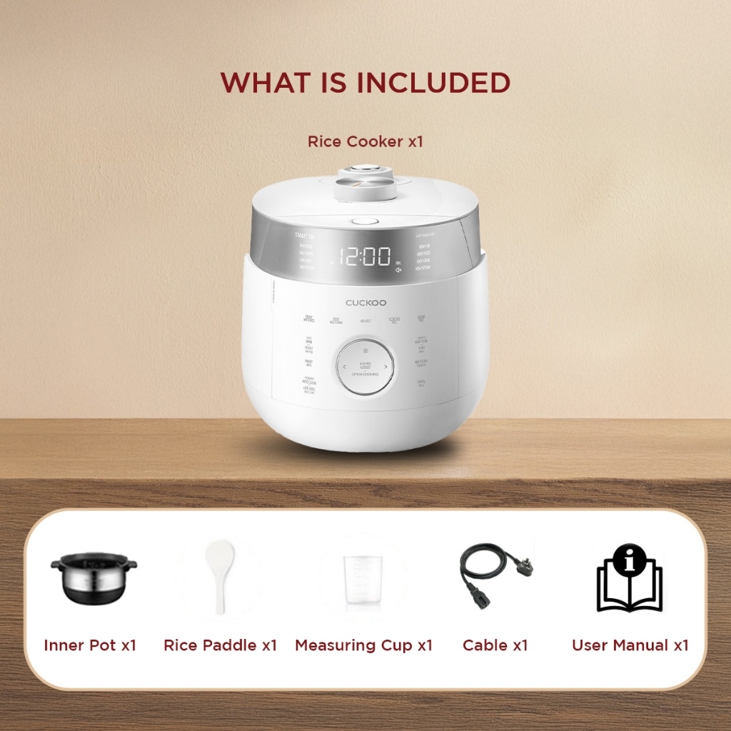 CRP-LHTR0609F  (6 Cups/1.08L)  Twin Pressure Multi-Cooker