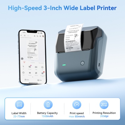 NIIMBOT NIIMBOT B31 Portable 3-Inch Bluetooth Thermal Label Printer