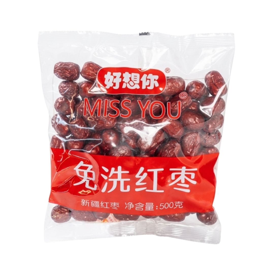 [MissYou] No-washed Red Dates 500g