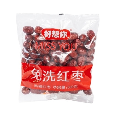 MAMAMI - [MissYou] No-washed Red Dates 500g