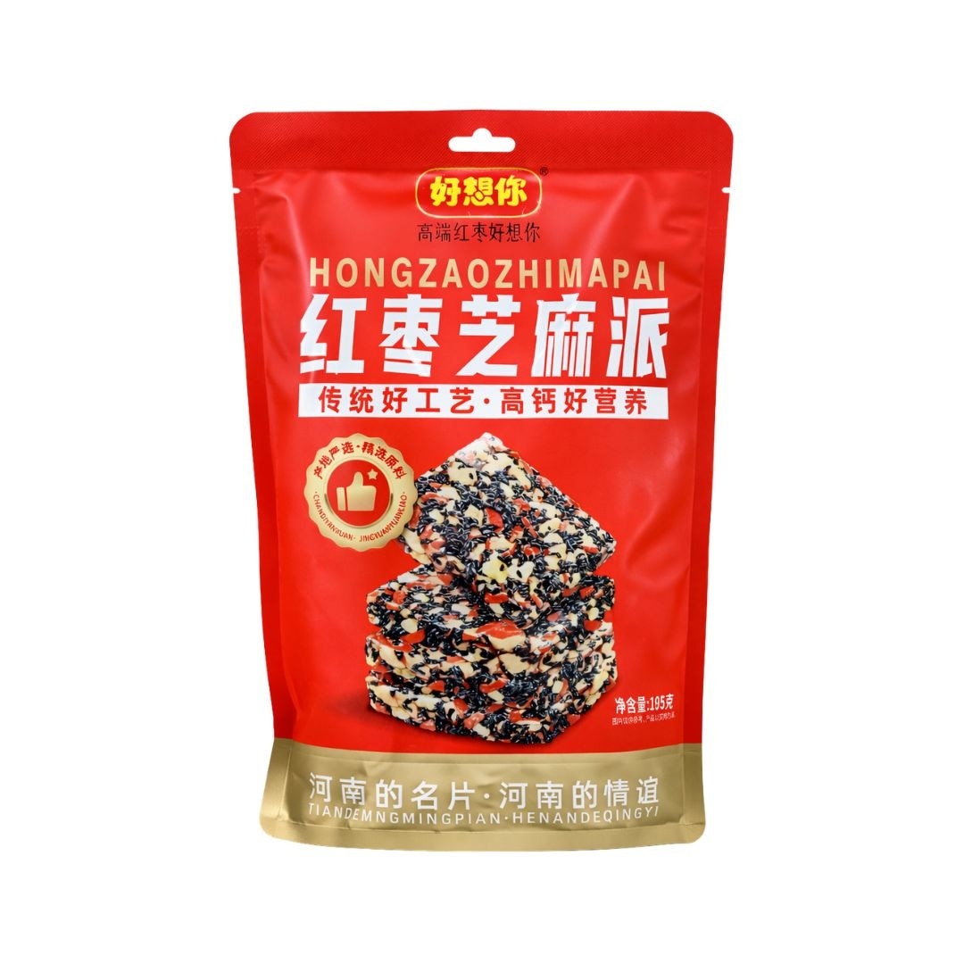 [MissYou] Red Dates Sesame Pie 195g