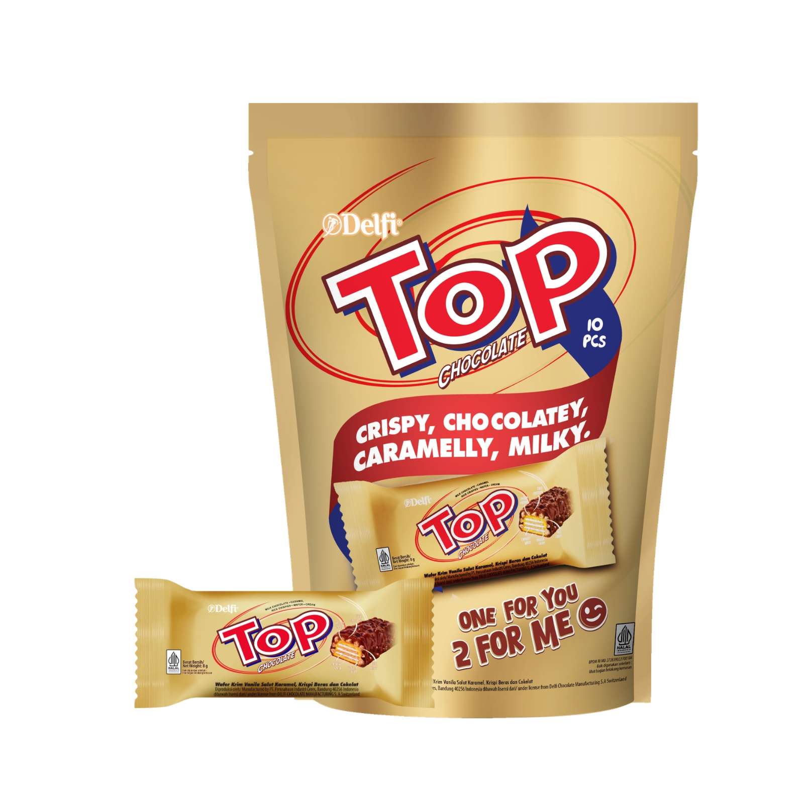 Delfi Chocolate Share Pack Top Share Pack Chocolate 10pcs image