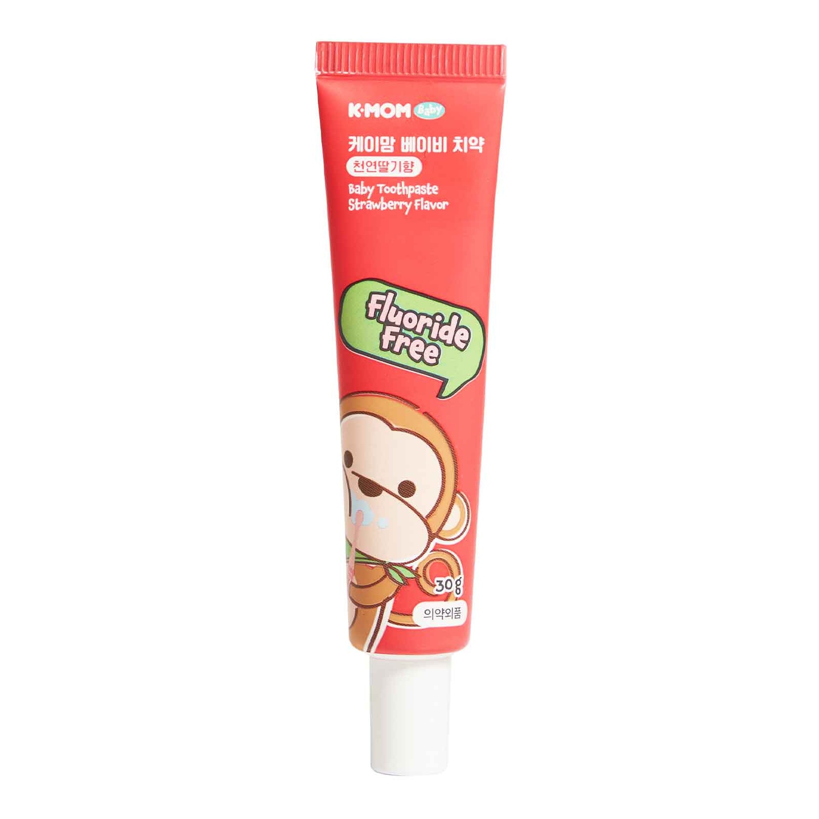 K-Mom Baby Toothpaste 6M+ Strawberry 30g image