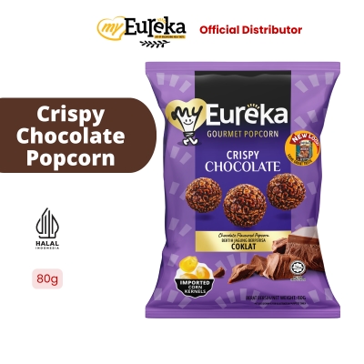 EUREKA Eureka Popcorn Assorted Flavours Crispy Chocolate Popcorn 80g image