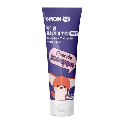 K-MOM - K-Mom Dental Care Toothpaste 3Y+ Grape 50g image