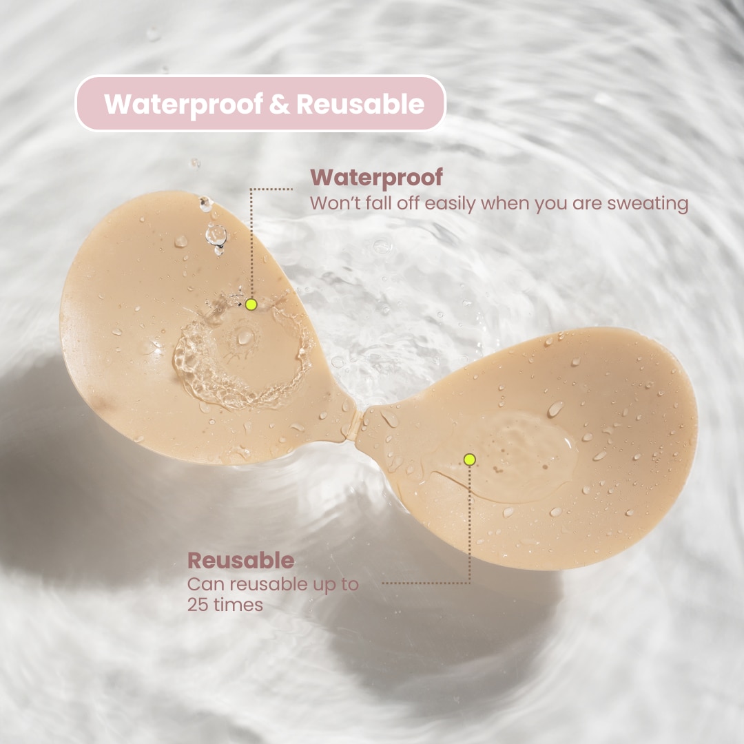 Single-Sided Adhesive Nude Bra (Size B/C)