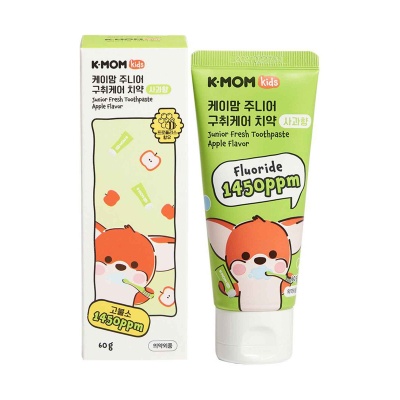 K-MOM - K-Mom Junior Fresh Toothpaste 5Y+ Apple 60g image