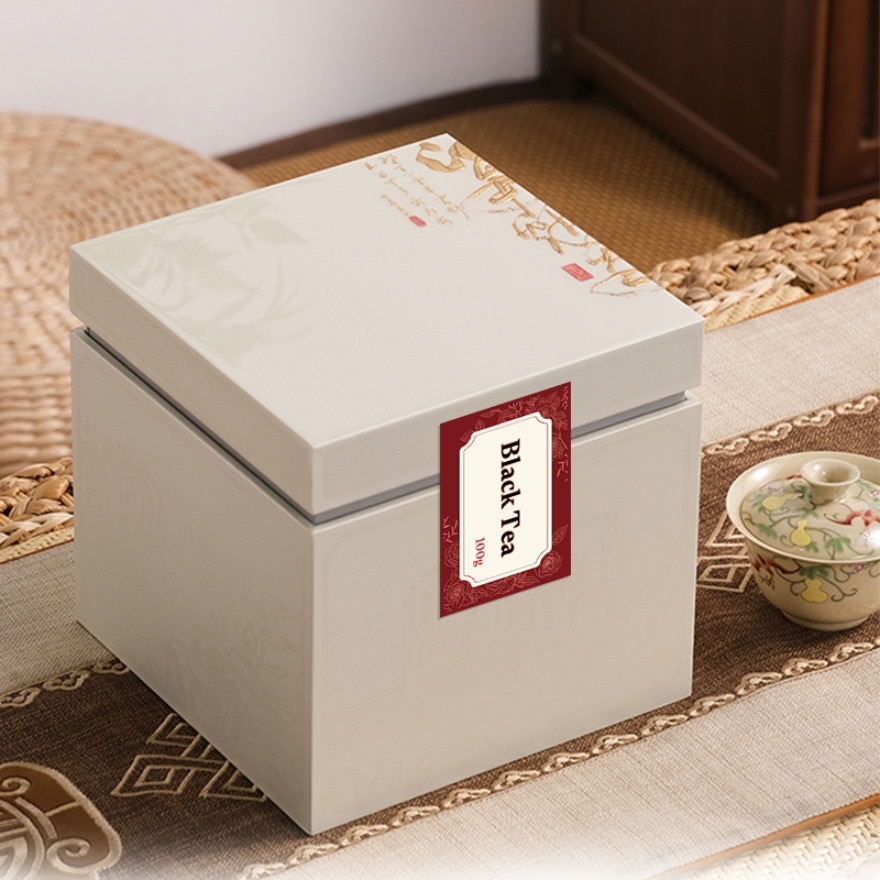 NIIMBOT THEME LABEL STICKER RED FLOWER T54*80-100pcs