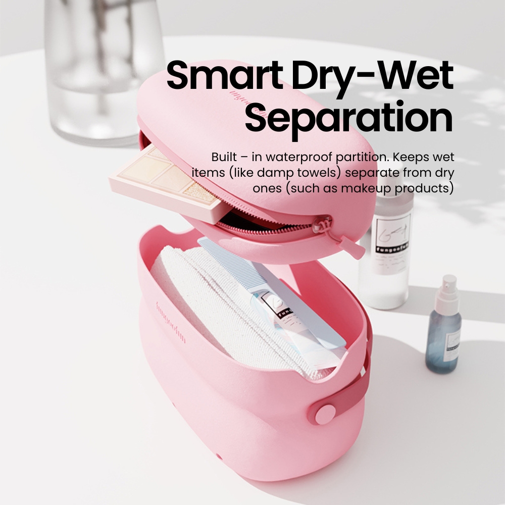 FUNGOOFUN Toiletries Bag - Pink