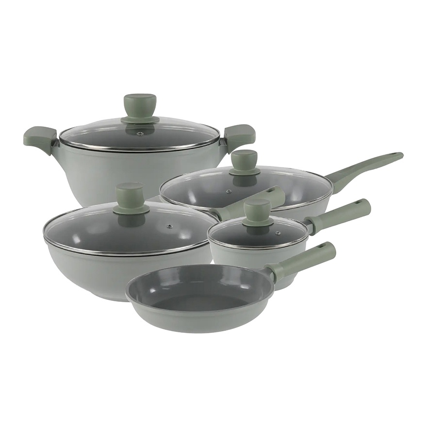 SHOGUN, Shogun Kyoto II Ceragan 18cm Cast Saucepan and Glass Lid with ...