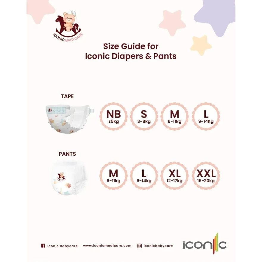 Ultrasoft Day & Night Baby Diapers - Tape S 224pcs