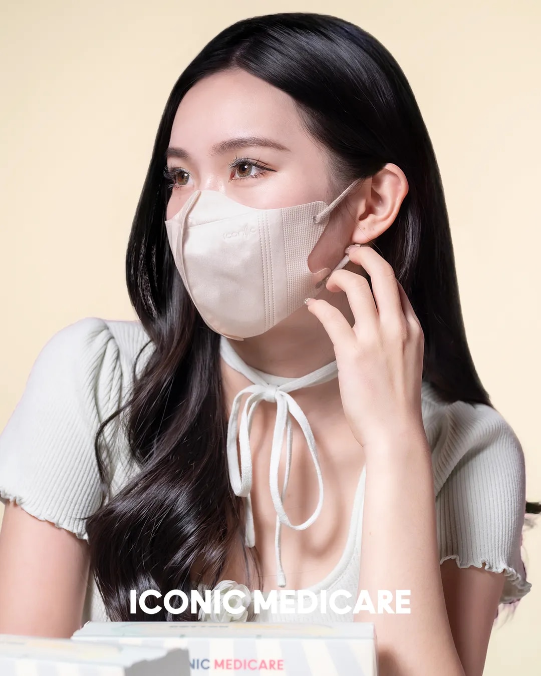 [Adult] 3D Duckbill 4-Ply Avocado Lemon Medical Face Mask (20pcs)