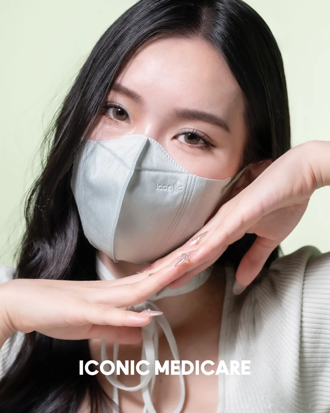 [Adult] 3D Duckbill 4-Ply Avocado Lemon Medical Face Mask (20pcs)