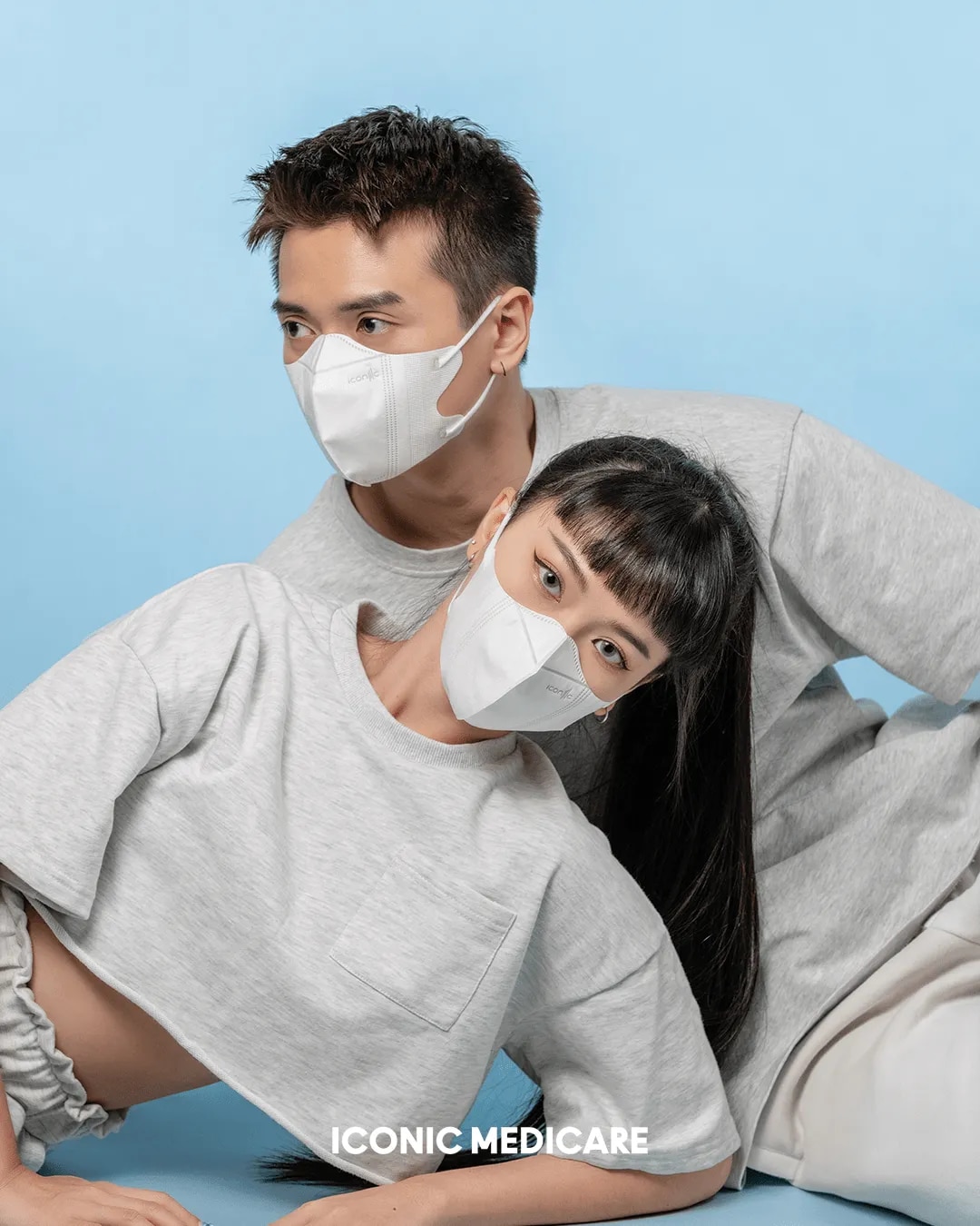 [Adult] 3D Duckbill 4-Ply Snow White Medical Face Mask (20pcs)