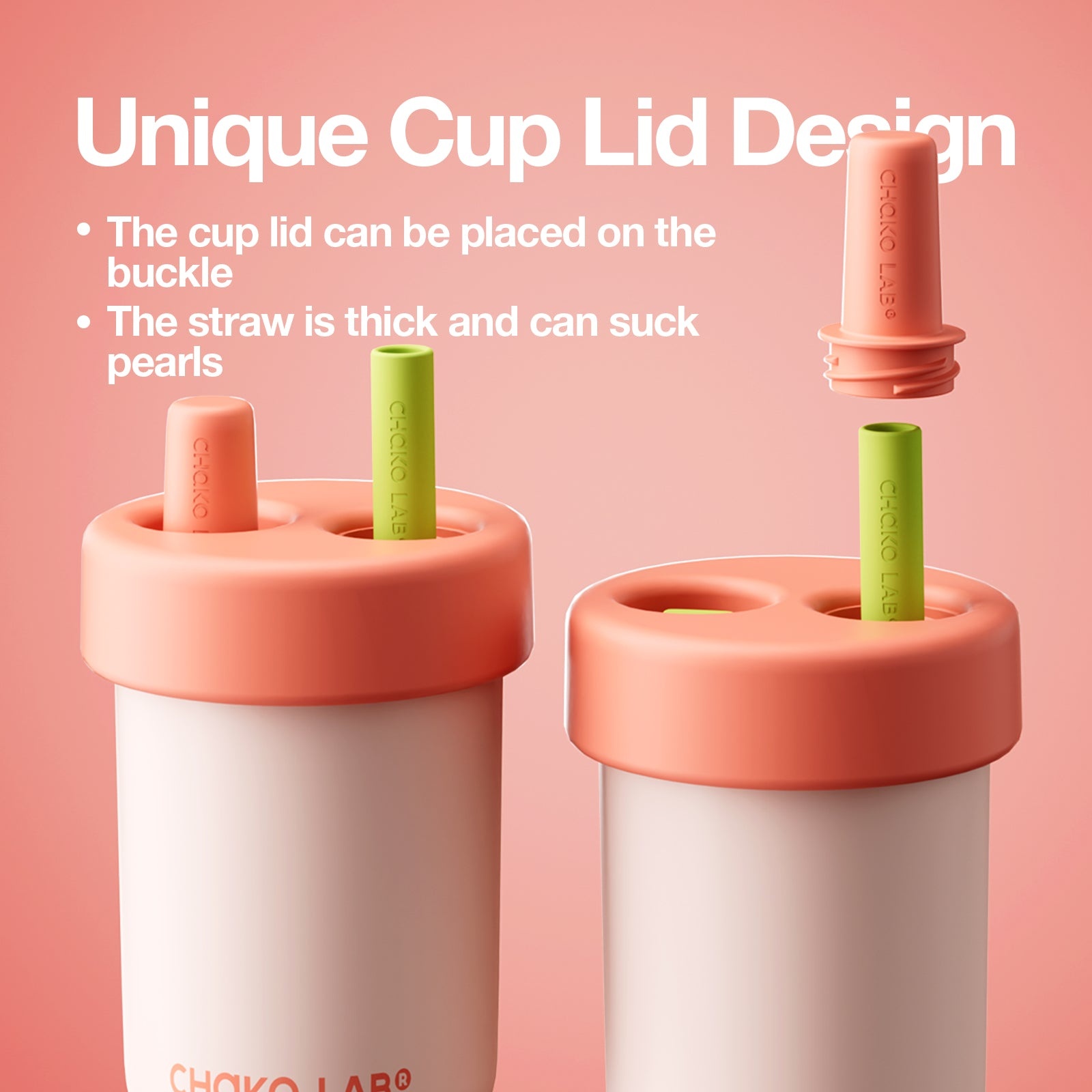 Chako Lab Bobo Cup (SUS316) - Pink