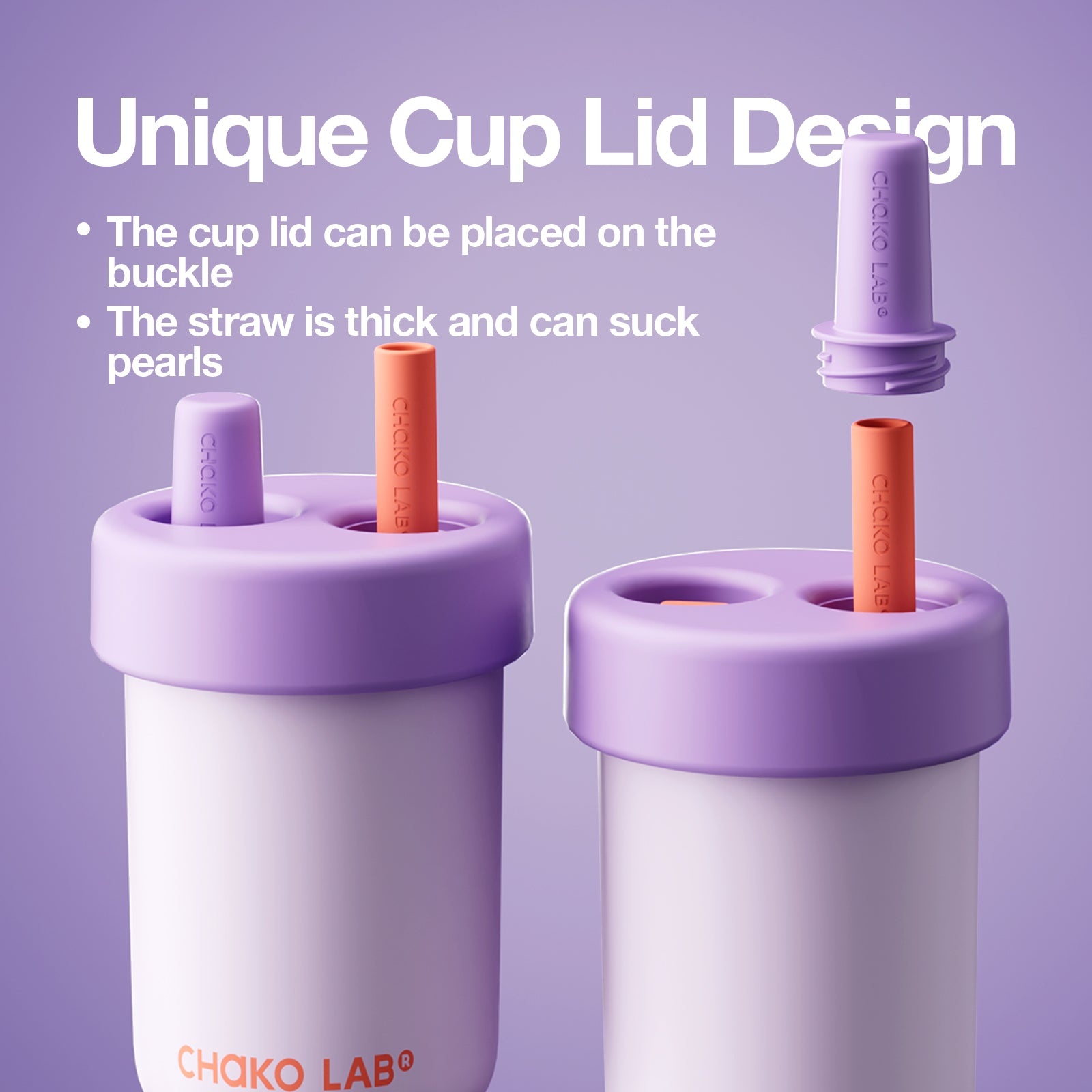 Chako Lab Bobo Cup (SUS316) - Purple