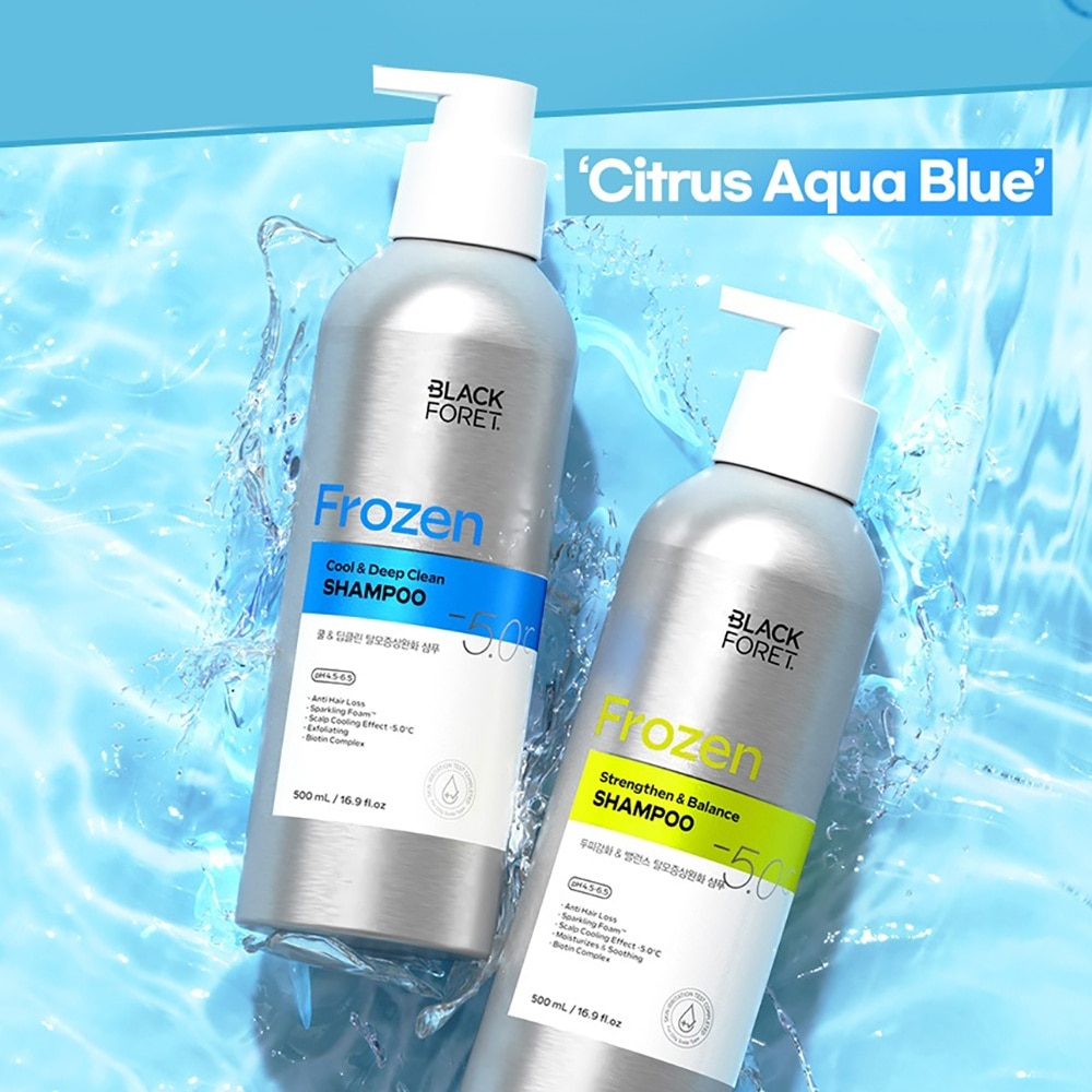 Kerasys Black Foret Frozen Strengthen And Balance Shampoo (500ml)