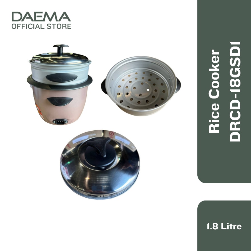 DAEMA ELECTRIC RICE COOKER 1.8L DRCD-18GSD1