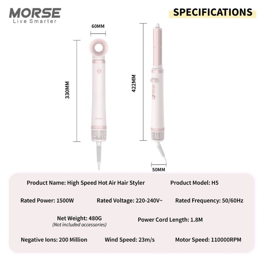 Morse Multi Hair Styler H5