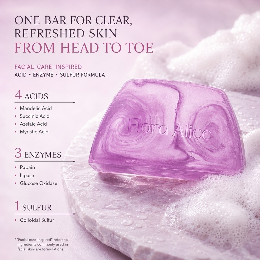 [ FLORA ALICE ] Fragrance Essential Oil Soap 120g image