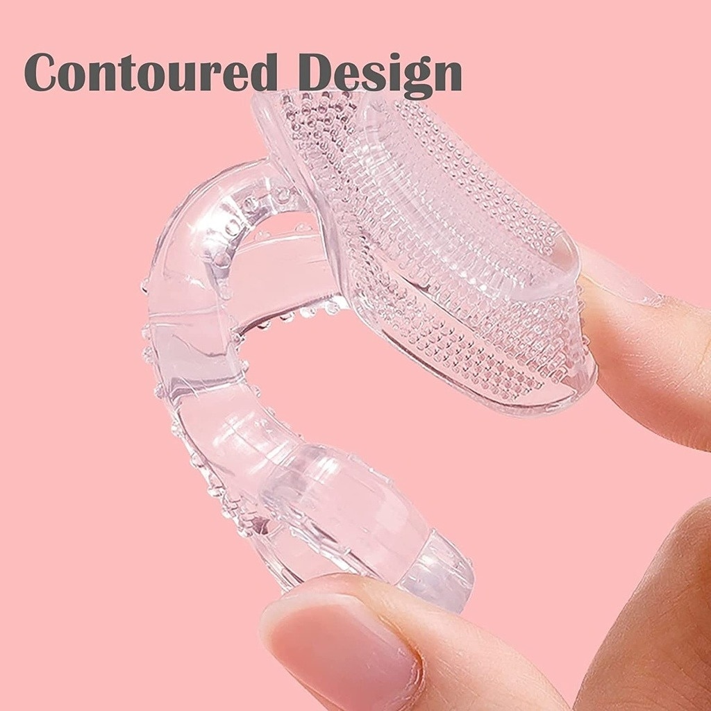 Haakaa Contoured Silicone Toothbrush (3M+)