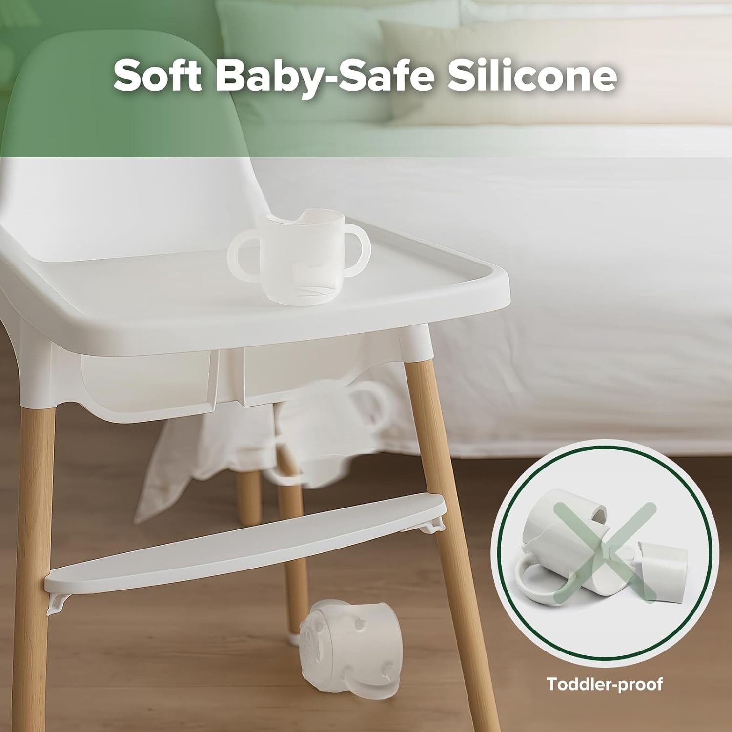 Haakaa Silicone Baby Drinking Cup