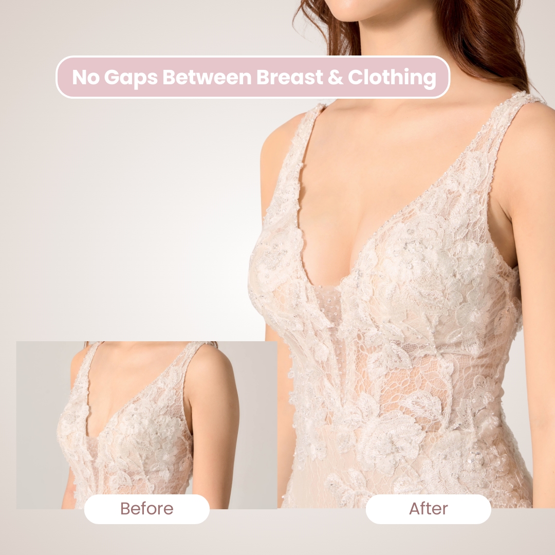 Double-Sided Adhesive Nude Bra (Size C)