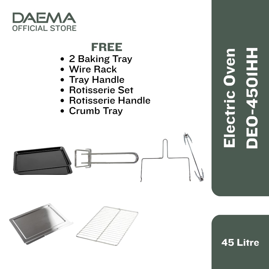 DAEMA 45L Electric Oven DEO-4501HH