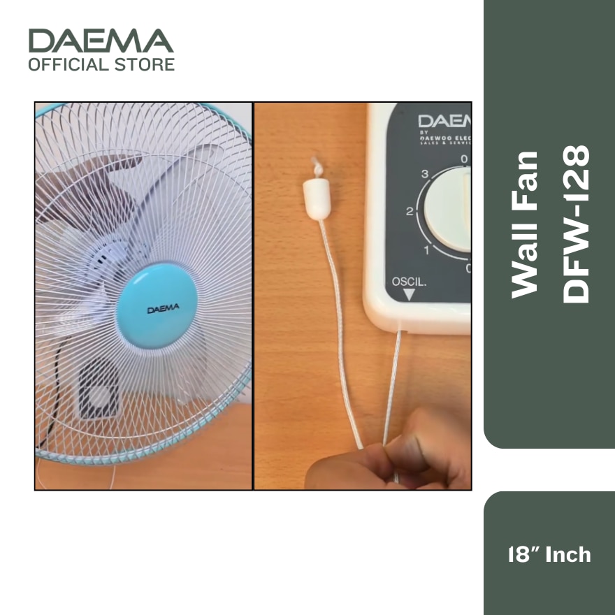 DAEMA 18 Inch Wall Fan DFW-128