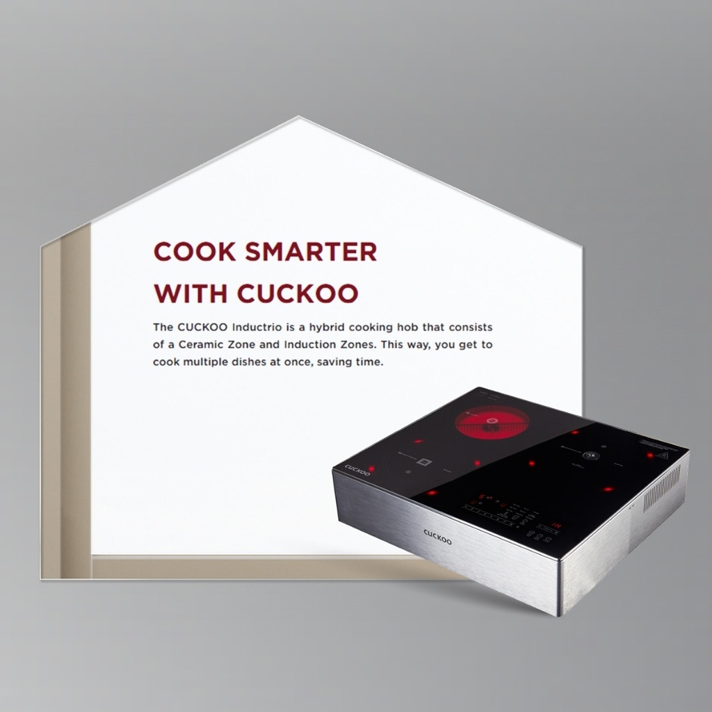 CUCKOO Hybrid Induction Cooker-Inductrio