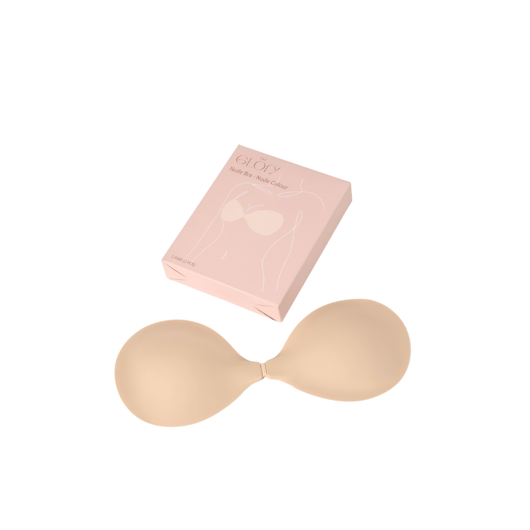 Single-Sided Adhesive Nude Bra - Size C/D
