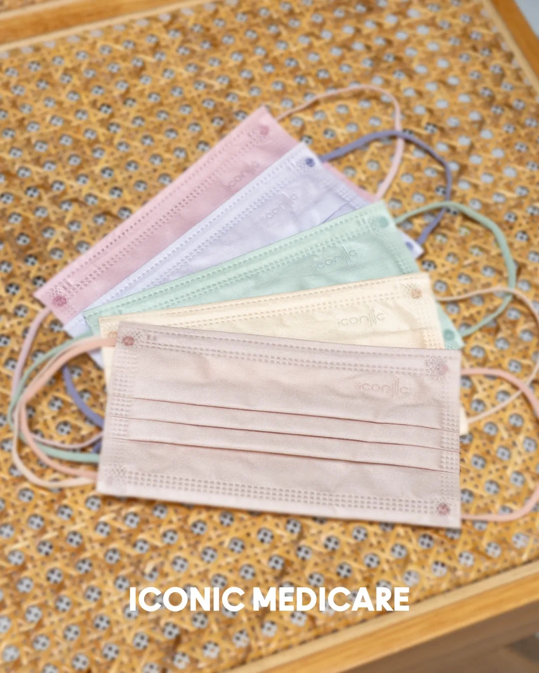 [Adult] 4-Ply Cotton Candy Medical Disposable Face Mask (50pcs)