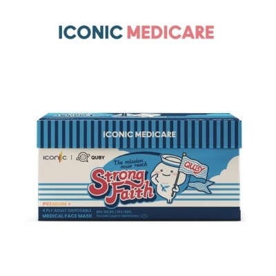 ICONIC - [Adult - Premium+] 4-Ply Quby Sailing Legend Adult Medical Disposable Face Mask (30pcs)