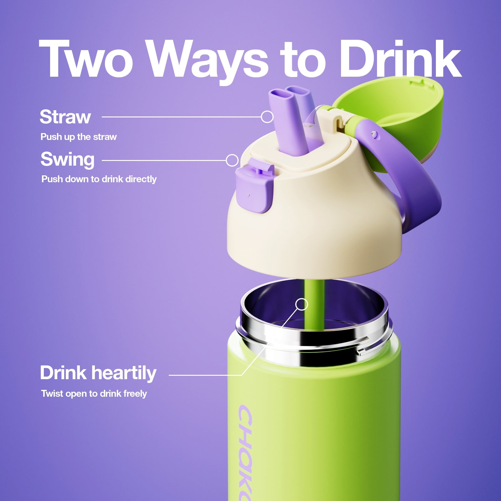Chako Lab KaDa Cup (700ml) - Green
