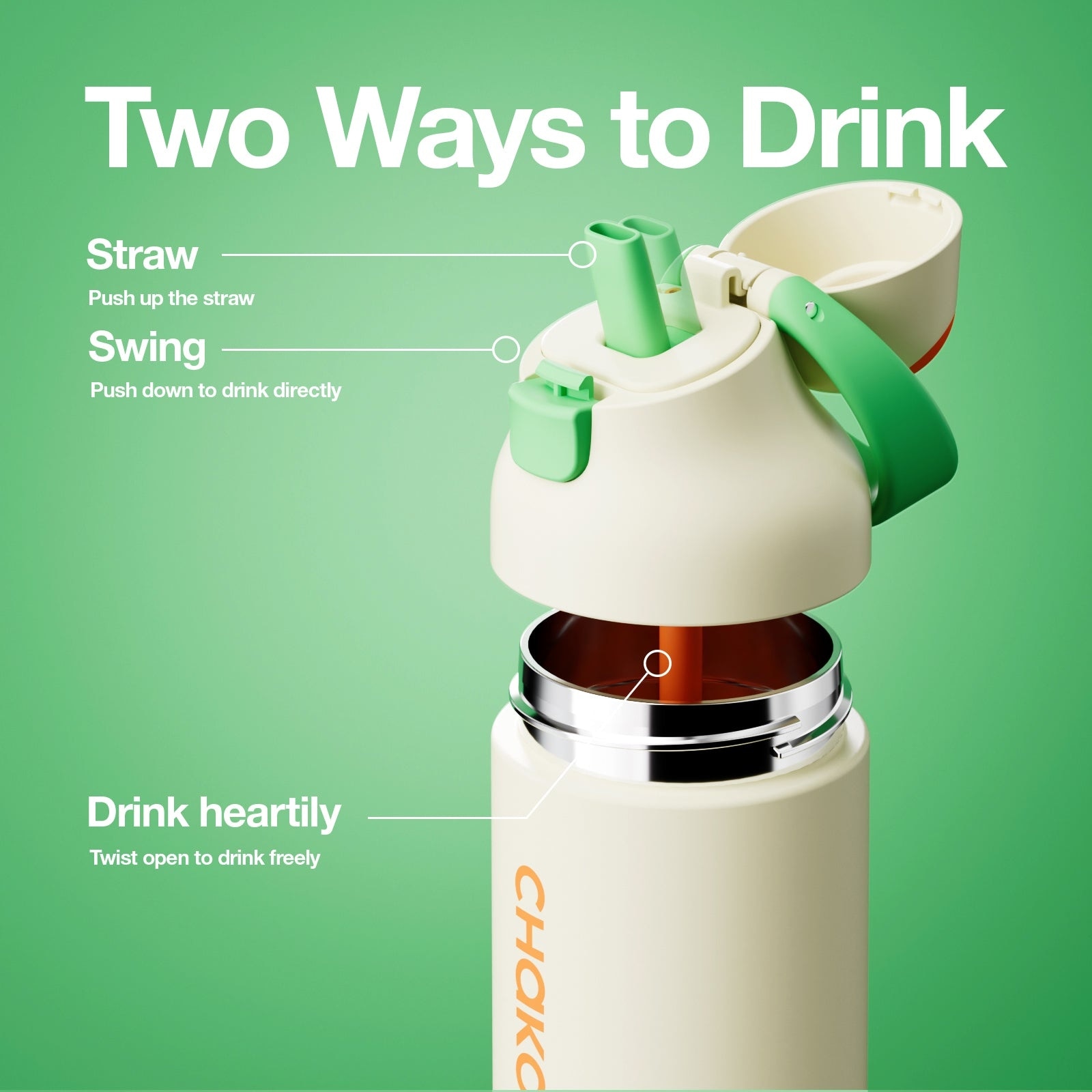 Chako Lab KaDa Cup 550ml (550ml) - White