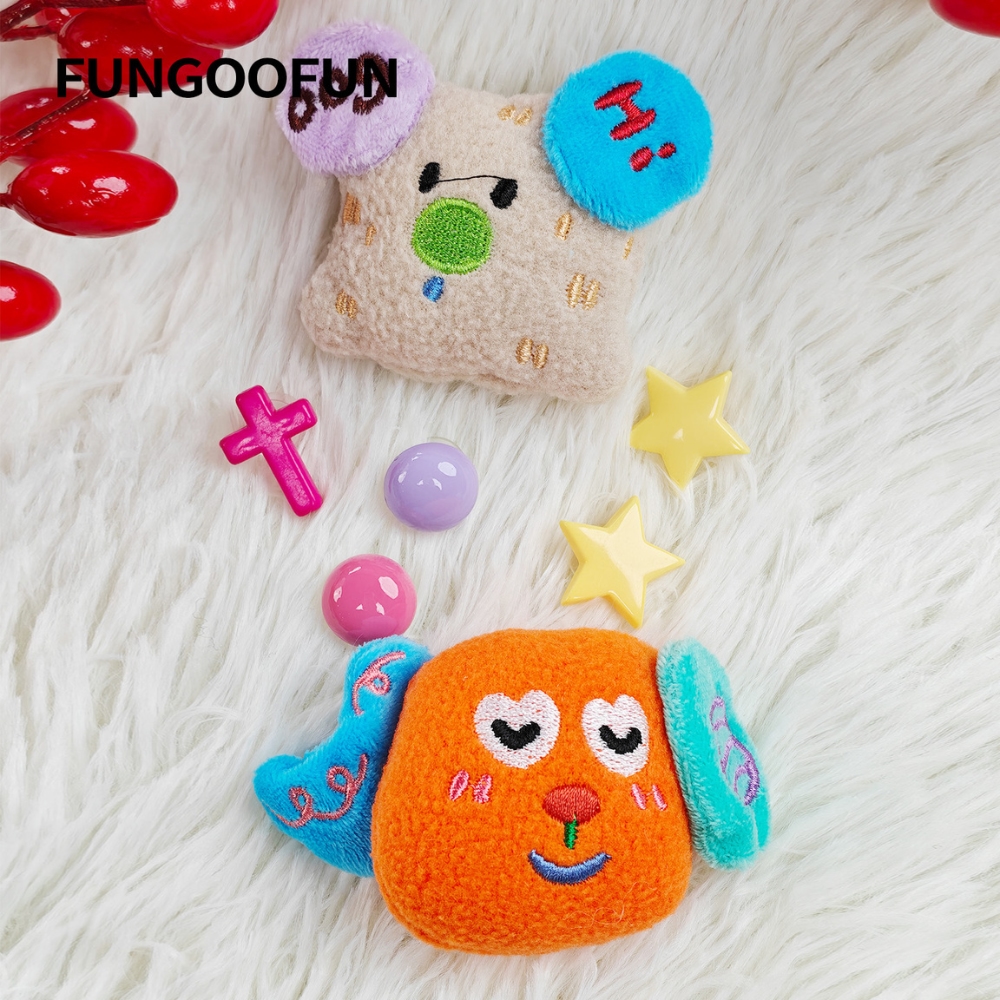 FUNGOOFUN Buttons Series - Colorful Puppy