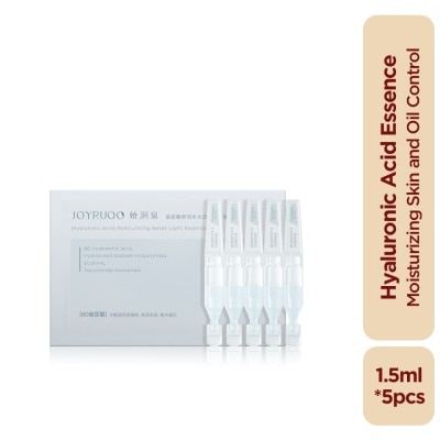 JOYRUQO - Hyaluronic Acid Moisturizing Water Light Essence 5pcs