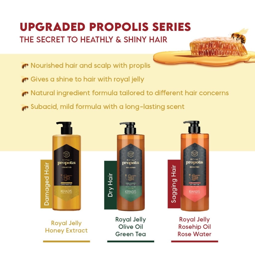 Kerasys Royal Propolis Moisture Shampoo (1L)